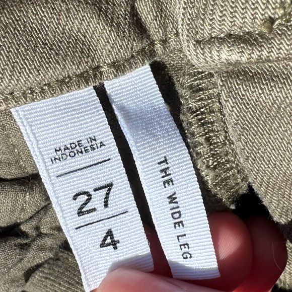 LOFT wide leg crop jeans - Picture 3 of 3